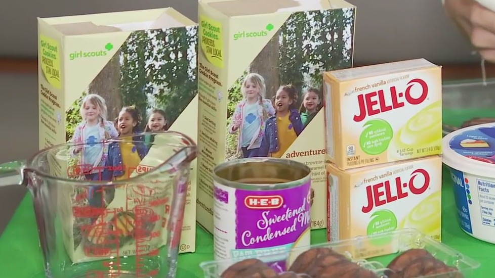 Using Girl Scout cookies for a recipe as sales begin in Central Texas