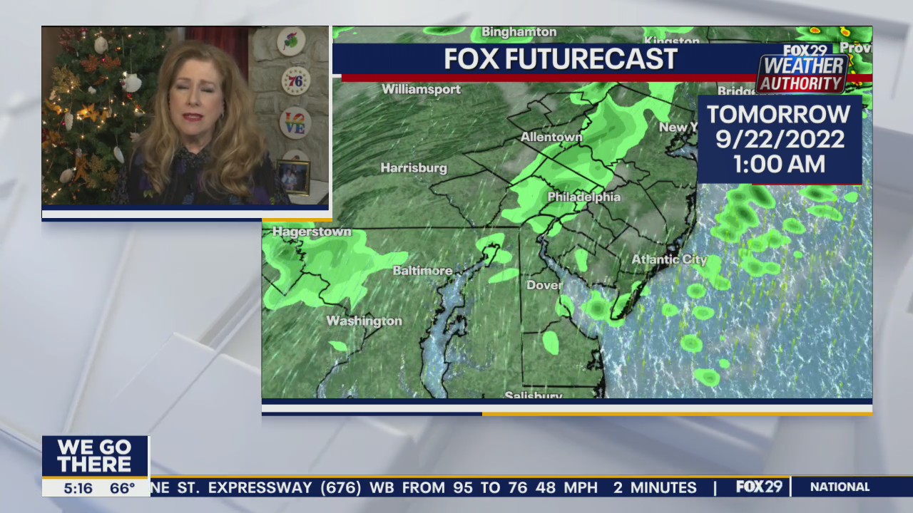 Weather Authority: Wednesday, 5 a.m. forecast