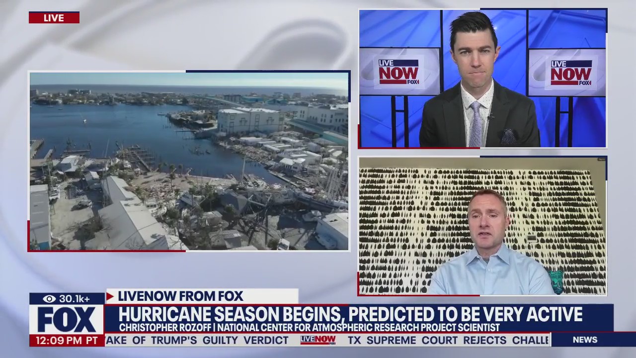 2024 hurricane season begins, predicted to be active
