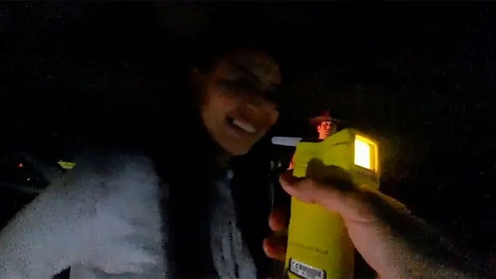 Video captures gut-wrenching moment Illinois student giggles after being told she just killed couple