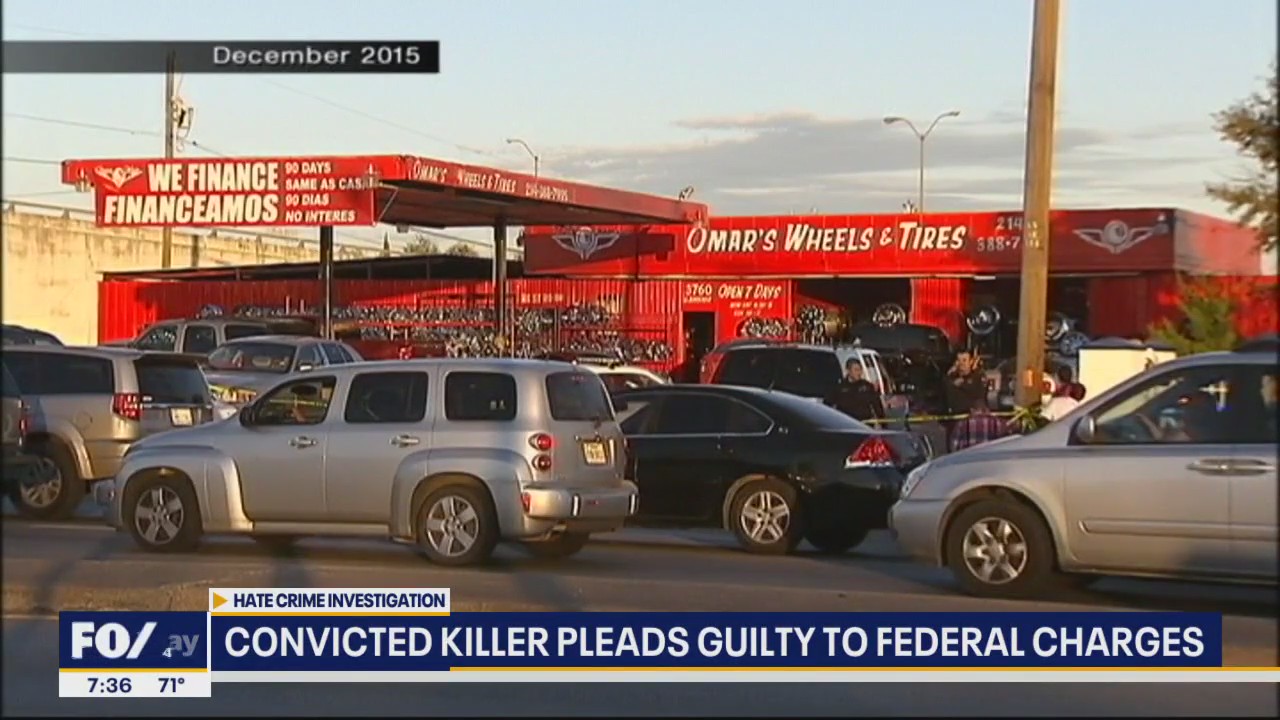 Dallas killer pleads guilty to federal hate crimes
