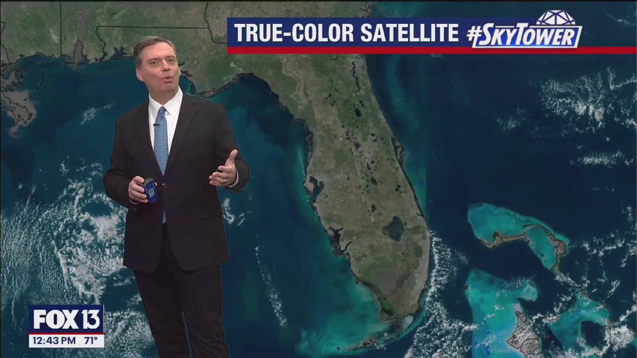 Tampa weather | Clear sky, warmer temps