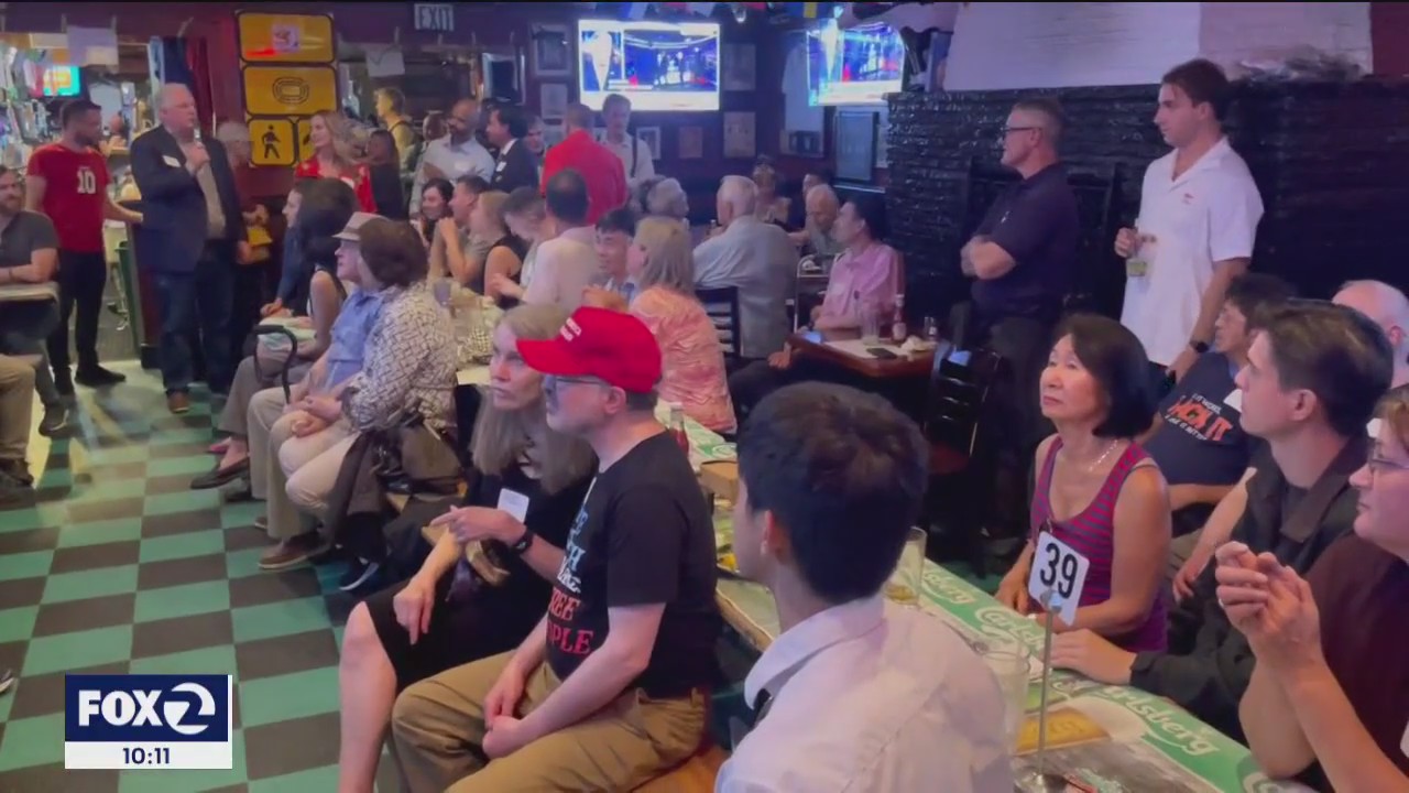 Bay Area residents gather together for GOP watch parties