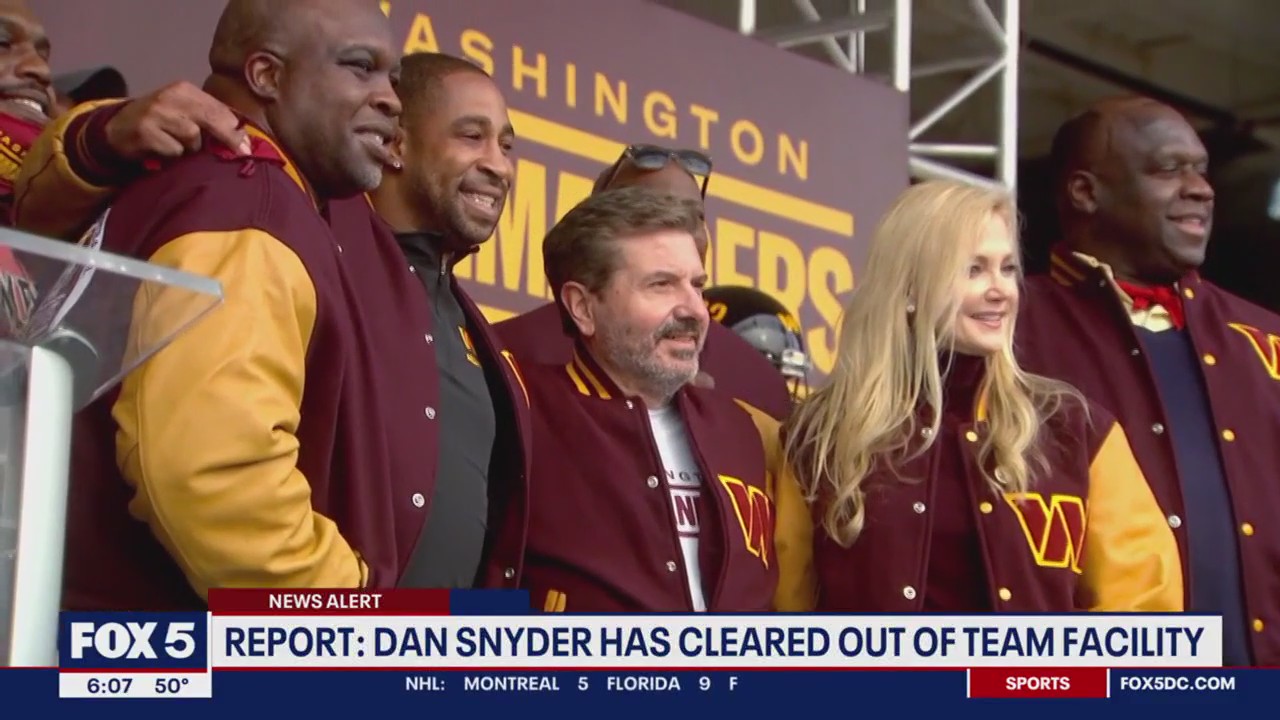 Washington Commanders sale believed to be imminent; Snyders clear our of team’s facility: report
