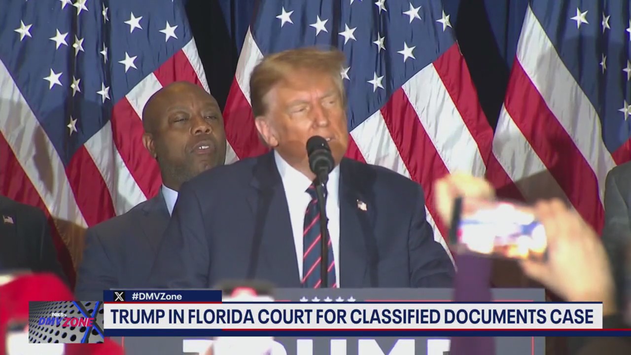 Trump in Florida court for Mar-a-Lago case