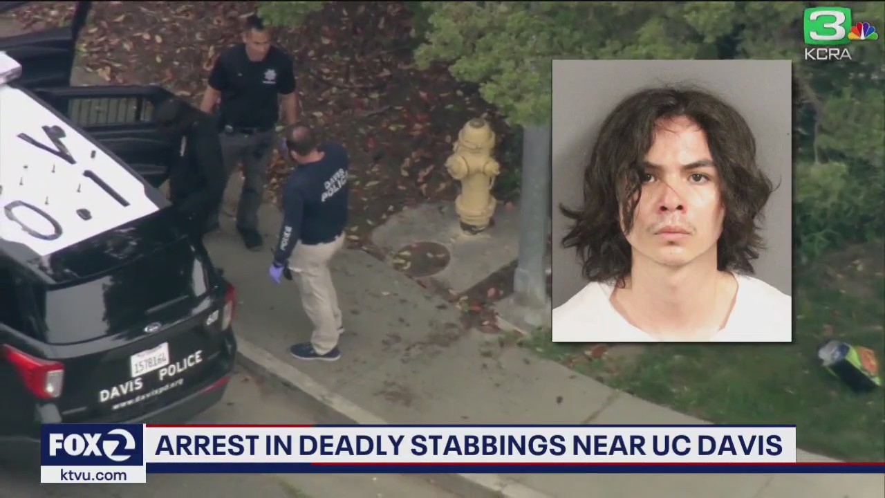 Former UC Davis student accused of deadly stabbings