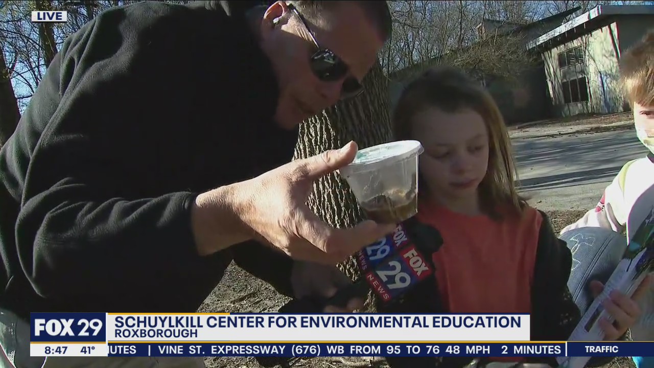 Kids at the Schuylkill Center for Environmental Education are getting crafty with the environment