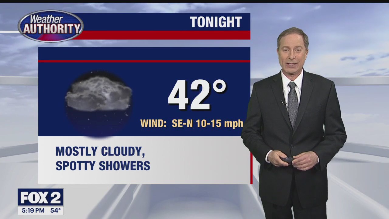 Rain ends overnight, dry for Friday