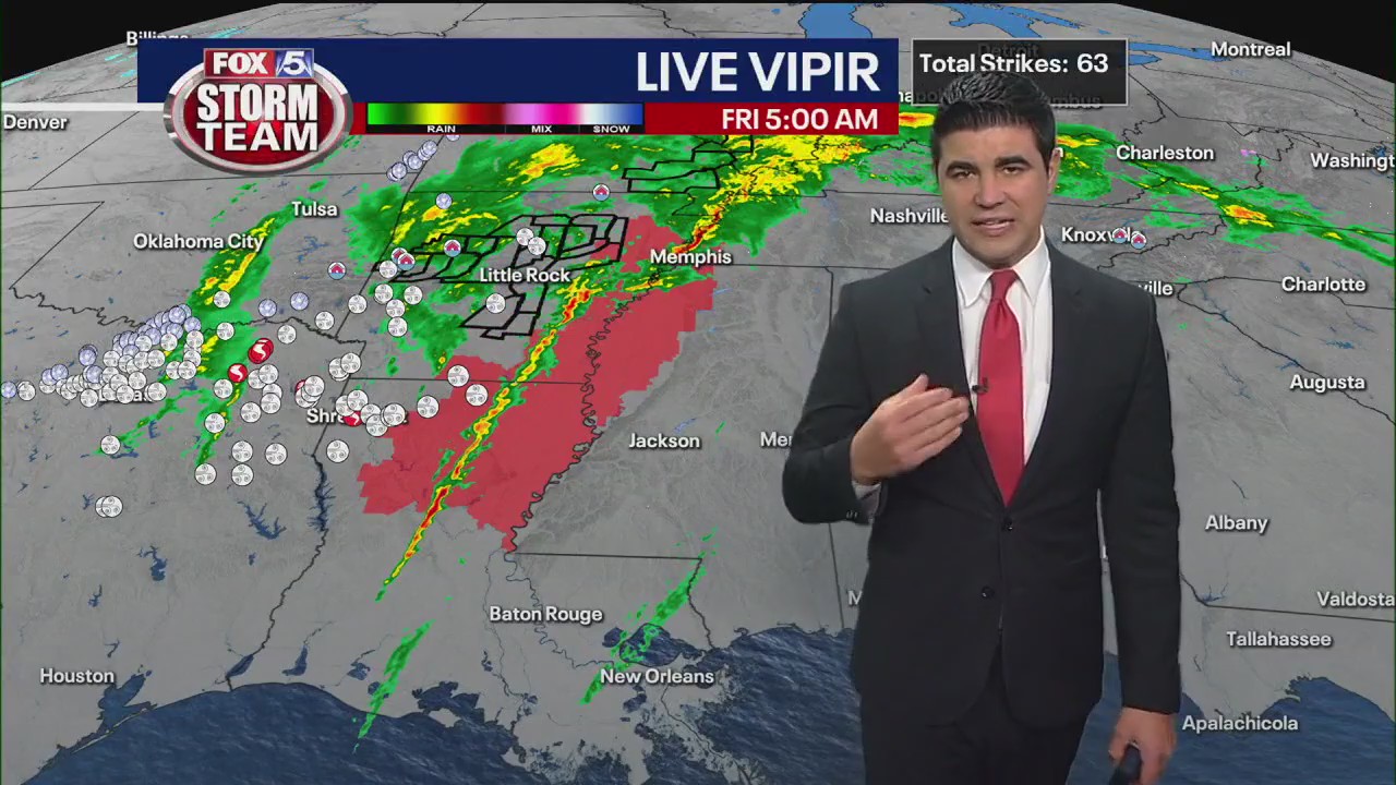 Friday morning weather forecast