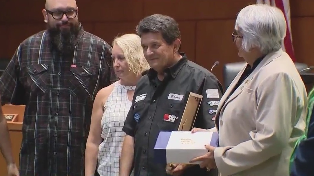 'Motorcycle Clinic' owner honored with award