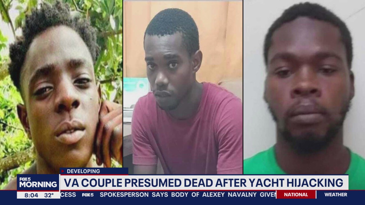 Missing Virginia couple's yacht found ransacked in the Caribbean