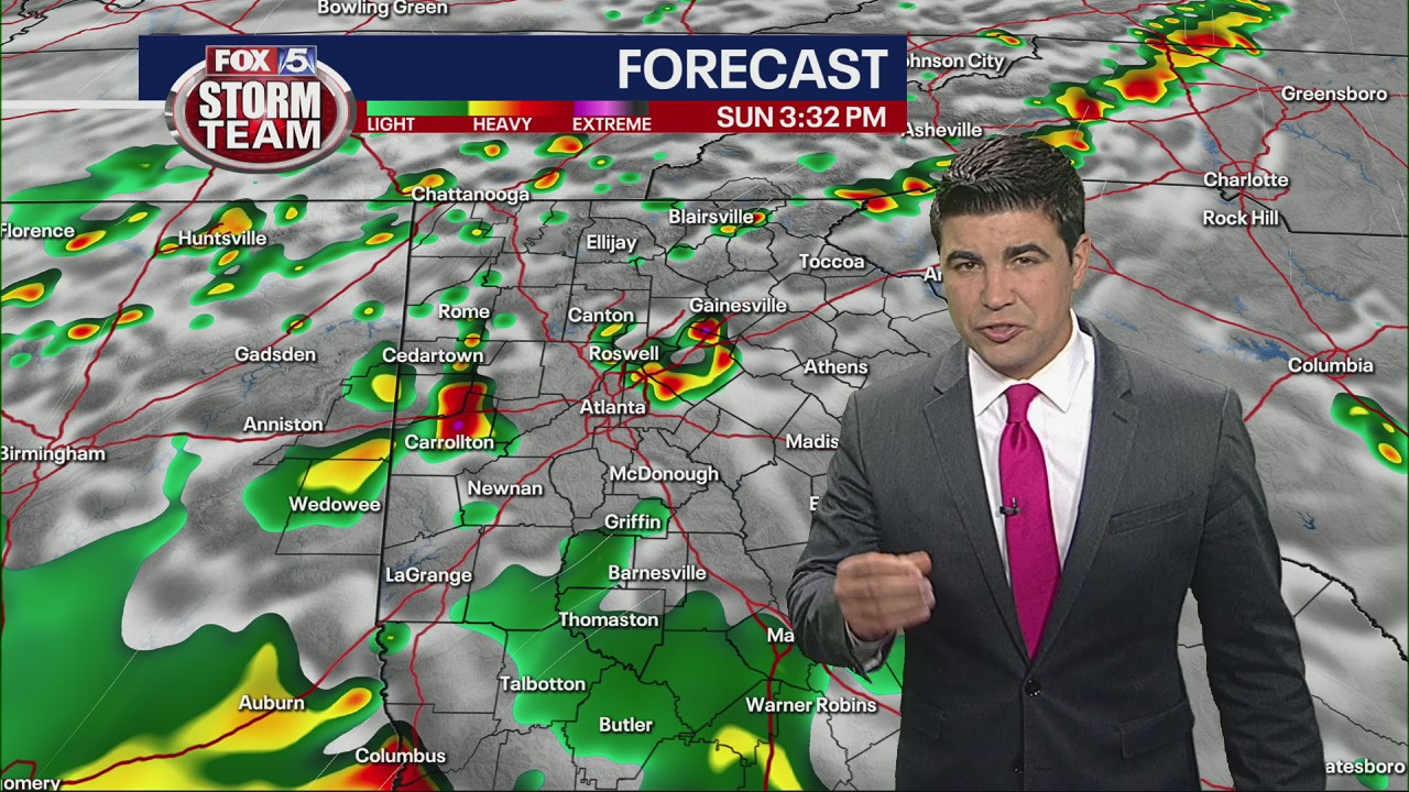 Saturday morning forecast