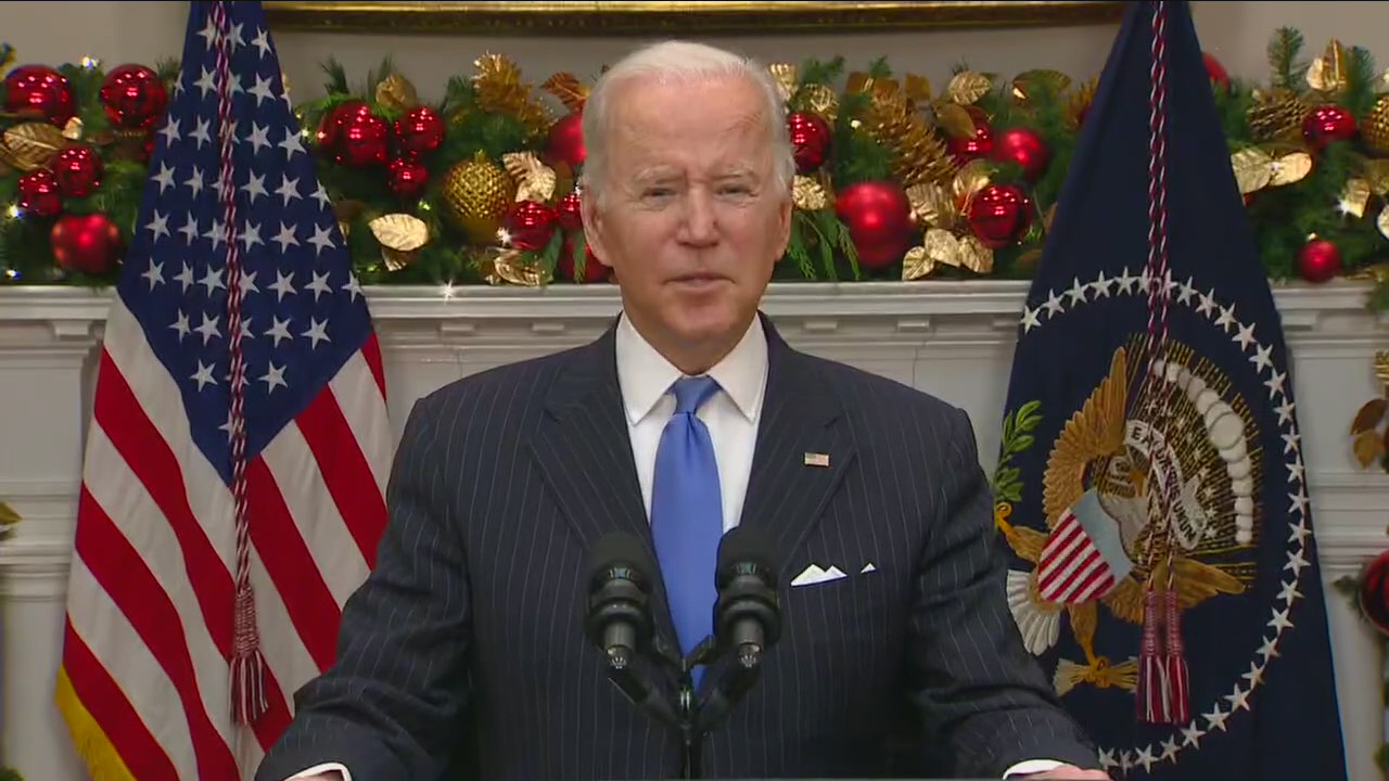 President Biden: Omicron is cause for concern, but not panic