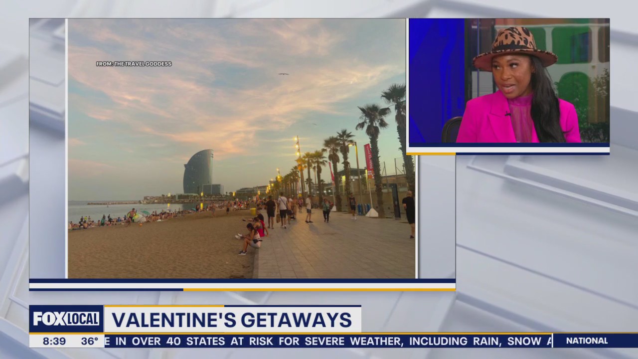 Valentine's getaways near and far