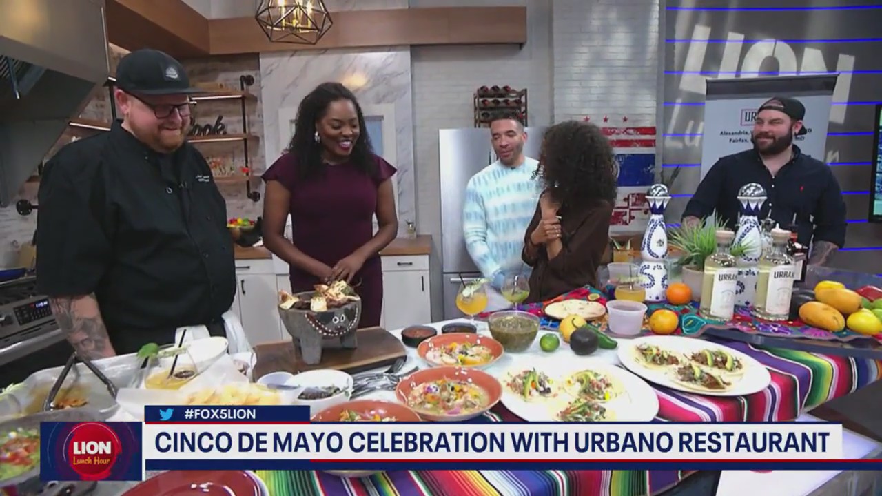 Cinco de Mayo celebration with Urbano