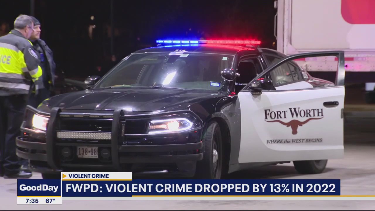 Fort Worth PD: Violent crime dropped in 2022