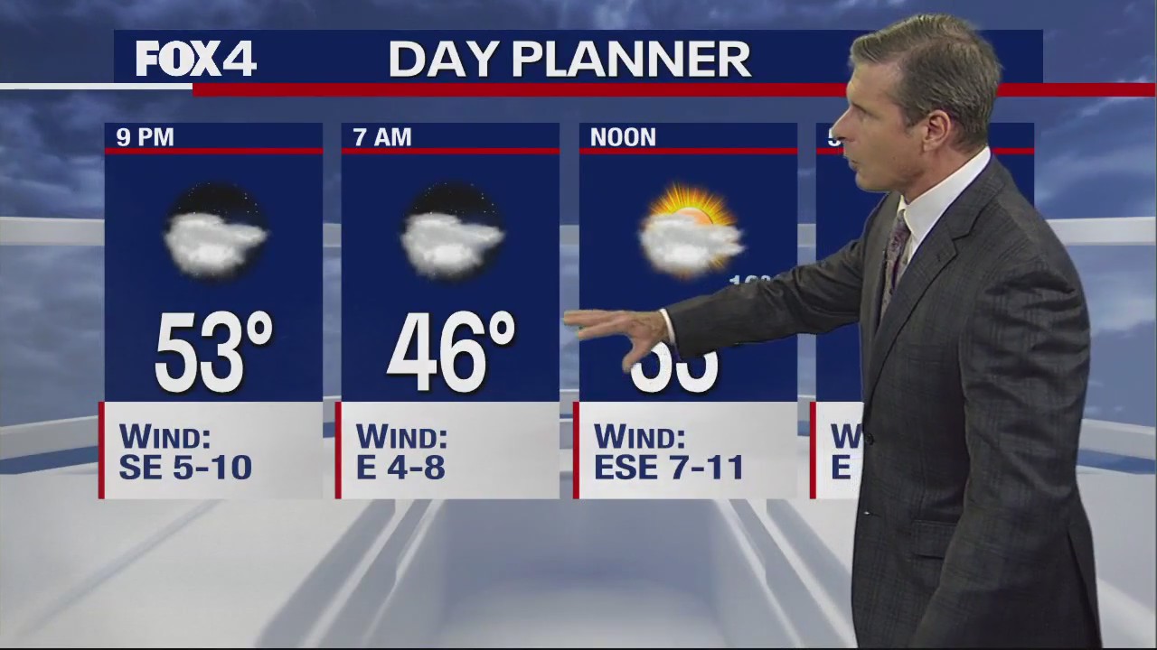 Dallas Weather: Dec. 12 overnight forecast
