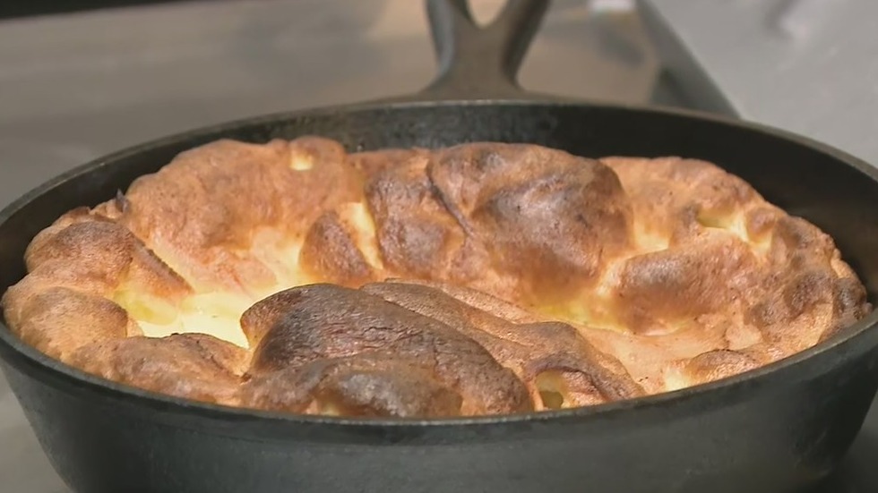 Saints + Council chefs teach Paul Milliken how to make a 'Dutch Baby'