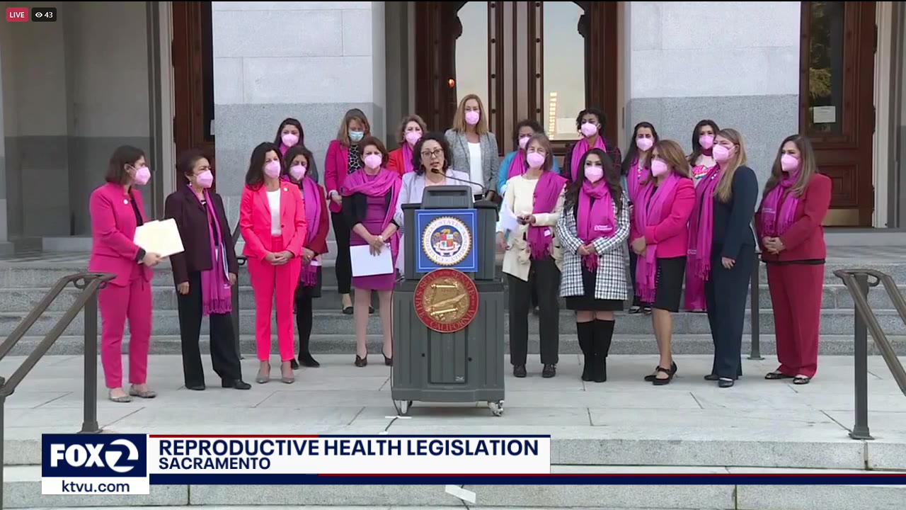 California lawmakers announce bills to protect reproductive rights
