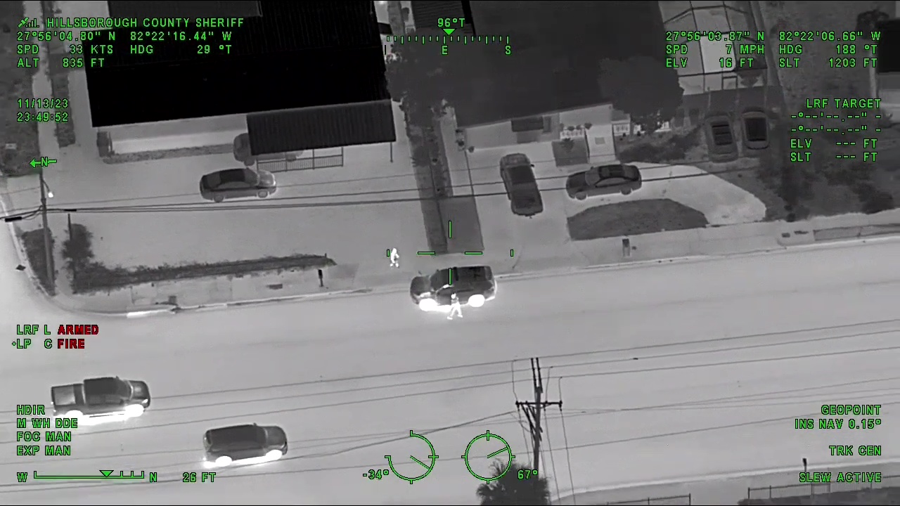 Hillsborough County man caught after fleeing crash