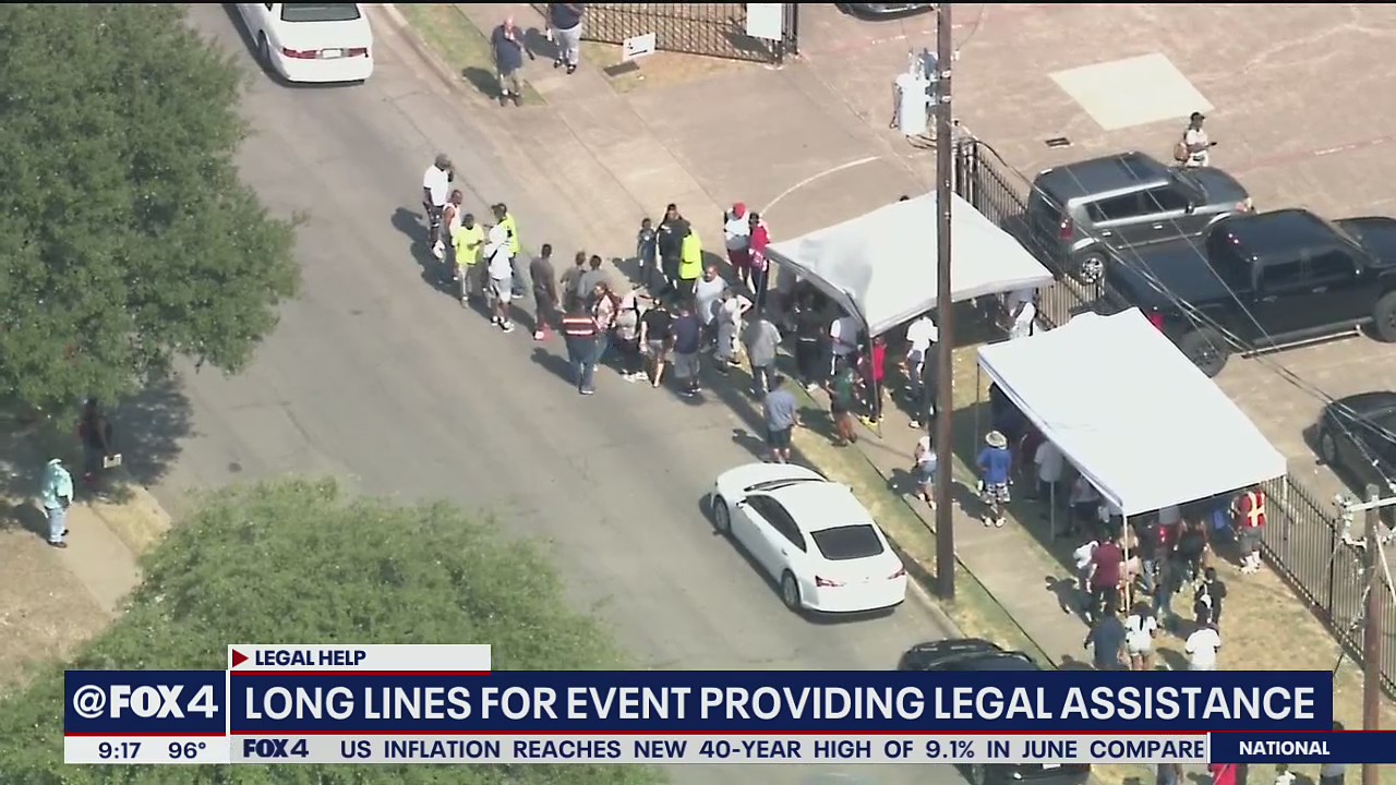 North Texans brave heat for free legal help to get driver's licenses, IDs