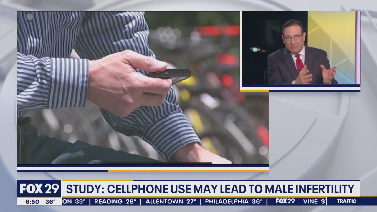 Cellphone use may lead to male infertility