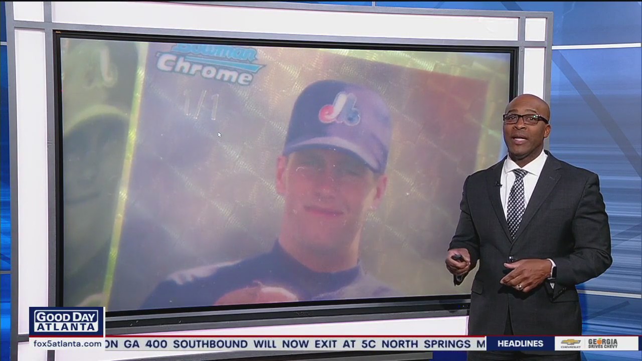 Rare Tom Brady baseball card found