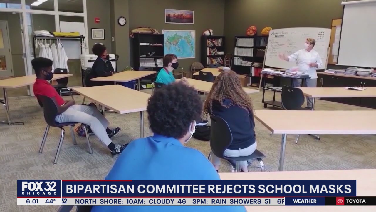 Bipartisan committee votes to reject masks in Illinois schools until definitive ruling in court