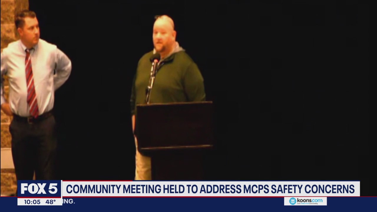 Community meeting held to address MCPS safety concerns