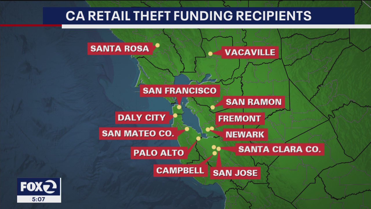 California cities receive millions in grants to combat organized retail theft