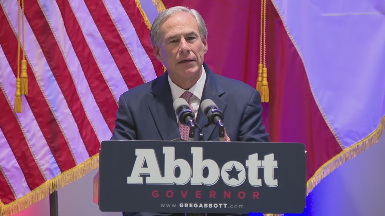 Gov. Abbott speaks at GOP event in Georgetown