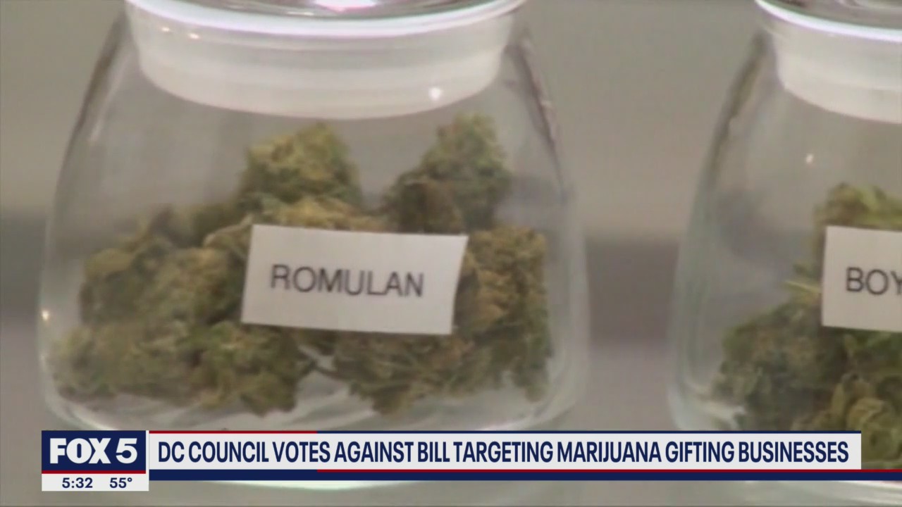 DC Council votes against bill targeting marijuana gifting businesses