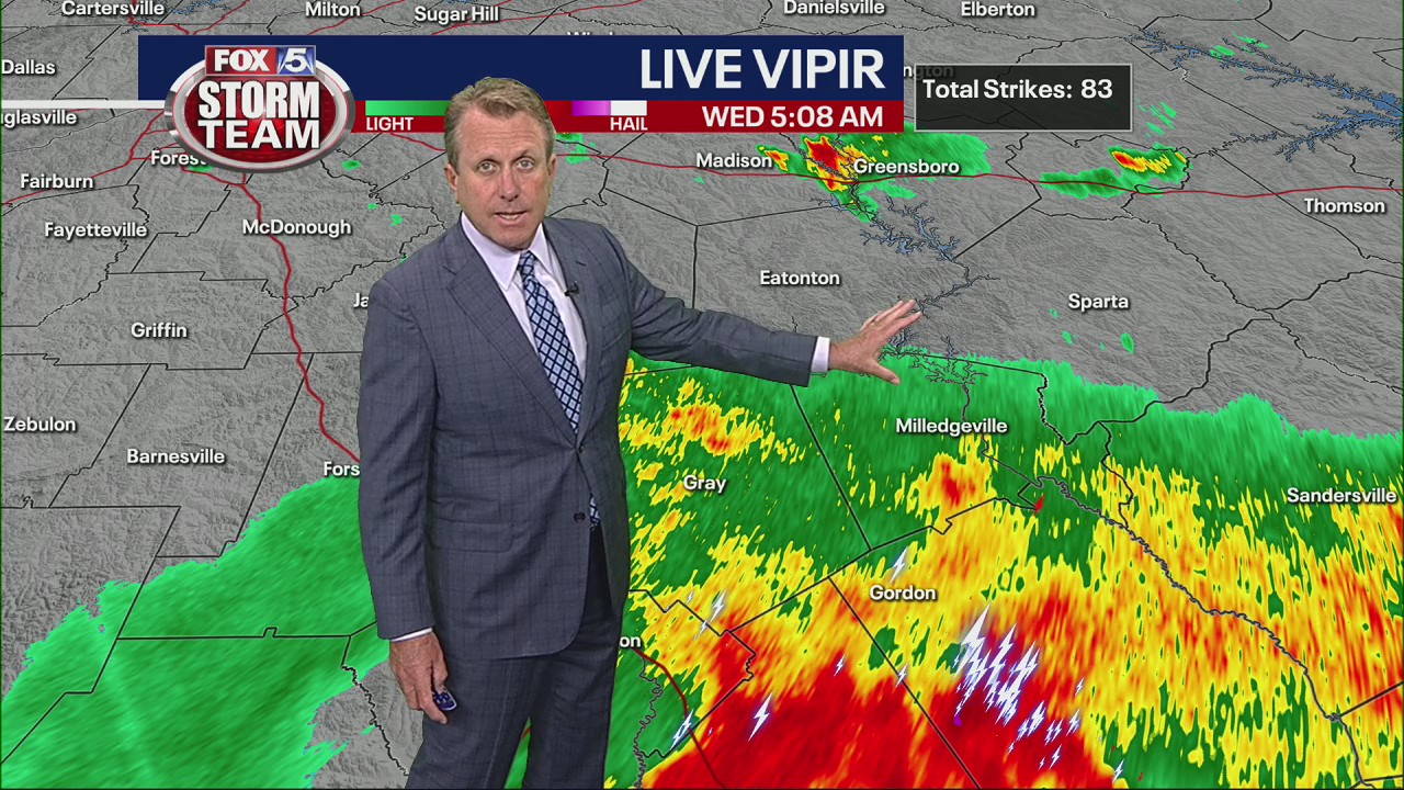 Wednesday morning weather forecast