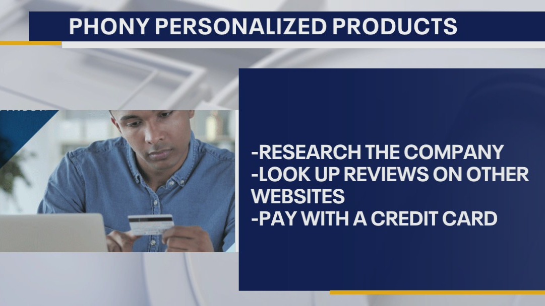 Shopping for personalized products? Watch out for fake ads