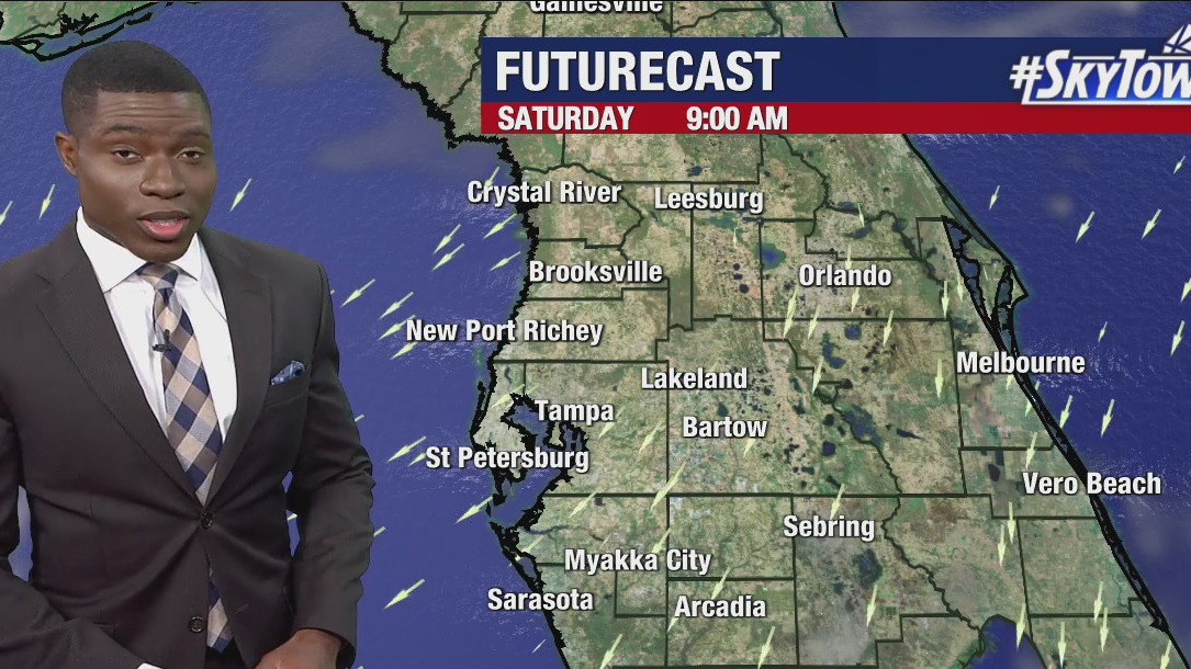 Saturday forecast