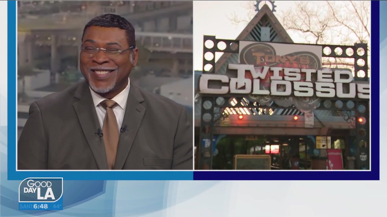 Six Flags Magic Mountain renames ride in honor of Good Day LA's Tony McEwing