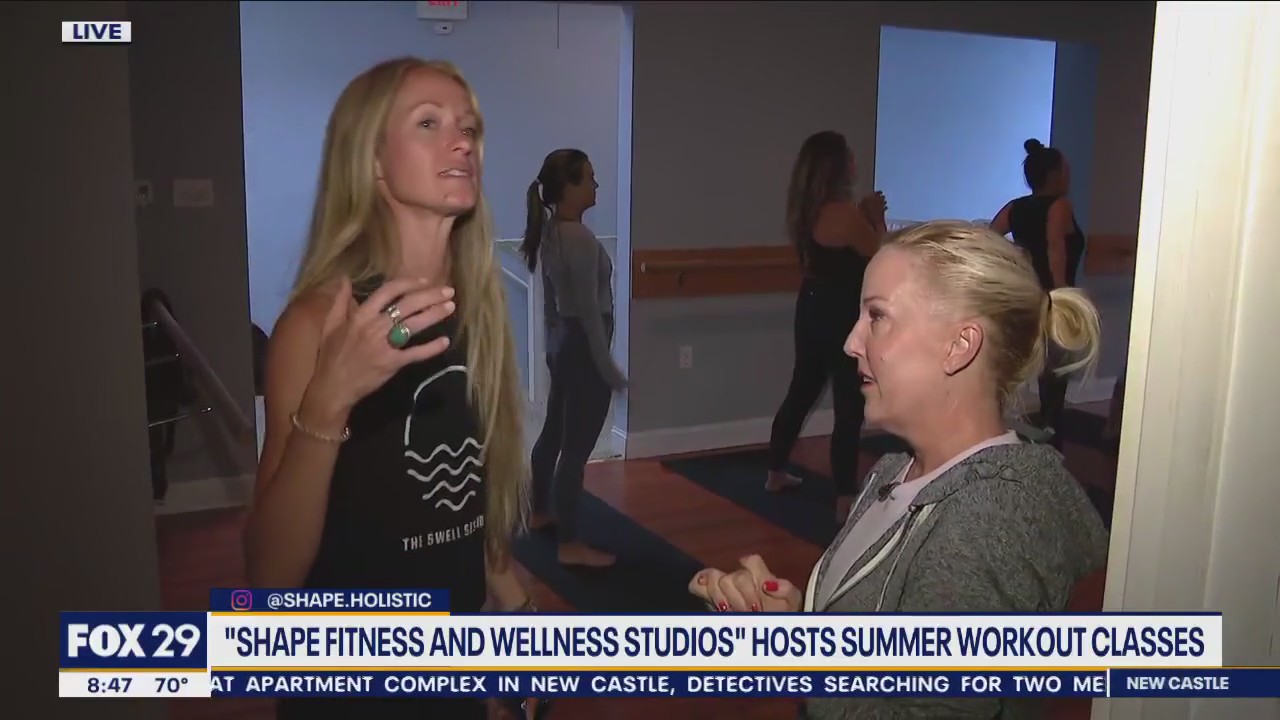 Shape Fitness & Wellness Studios  hosting summer workout classes