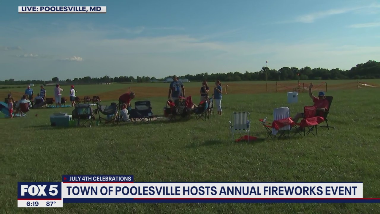 Poolesville hosts annual fireworks celebration