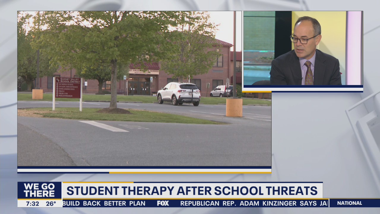 Children, teens cope from school threats with therapy