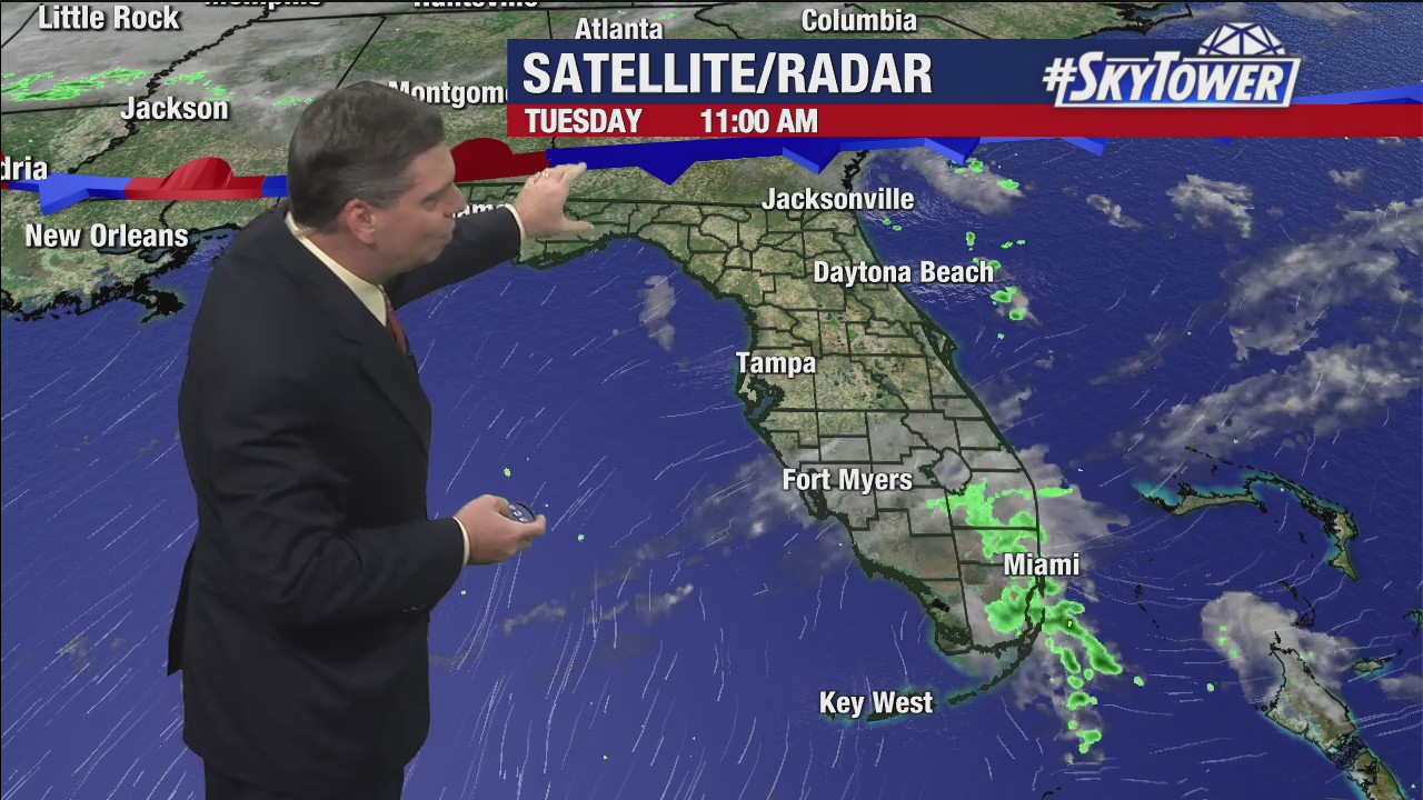 Tuesday afternoon forecast