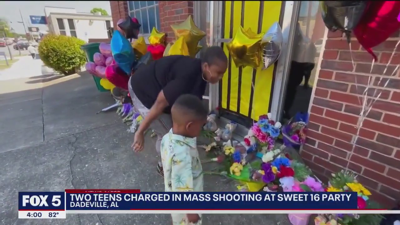 Teens charged in Alabama birthday shooting