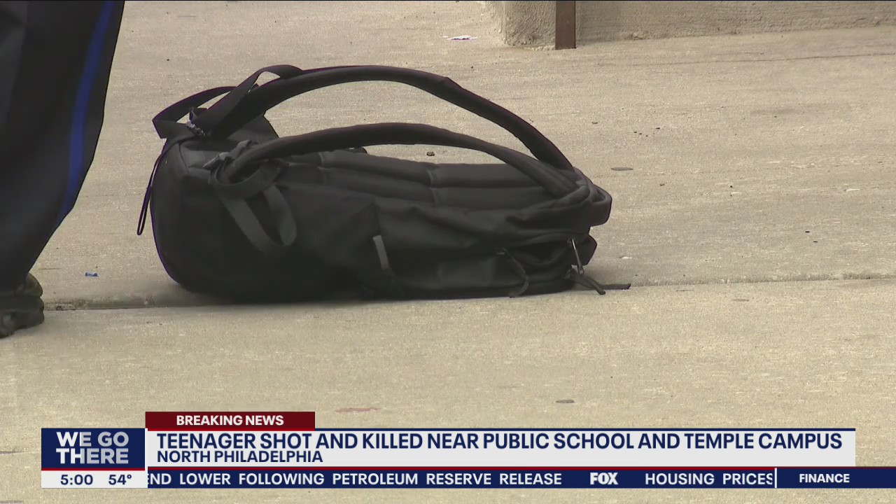 Teen shot and killed while walking home from school in North Philadelphia, police say