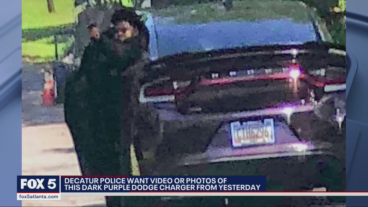 Police searching for man in Dodge Charger