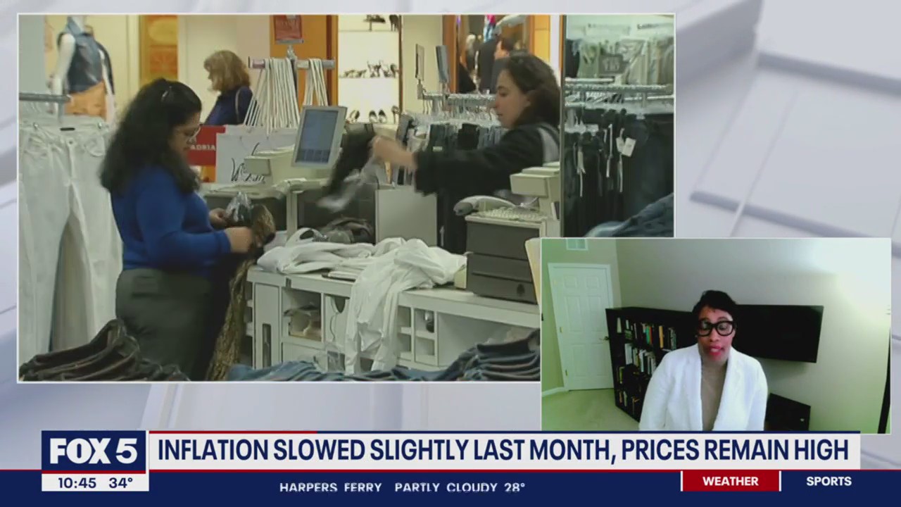 Inflation slowed slightly in February, prices remain high