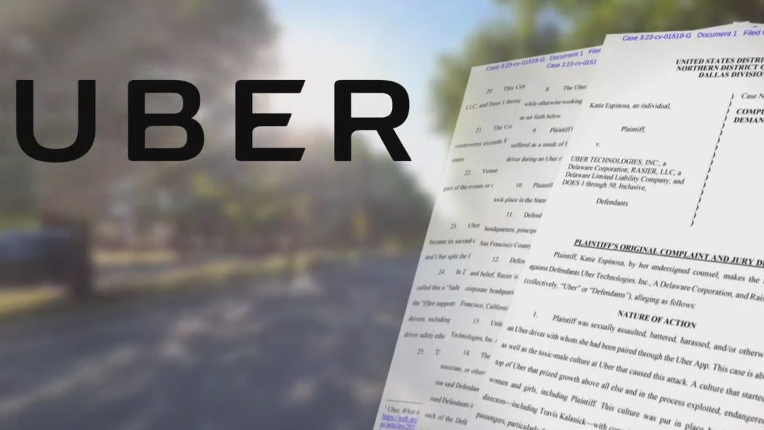 Dallas woman sues Uber over alleged sexual assault