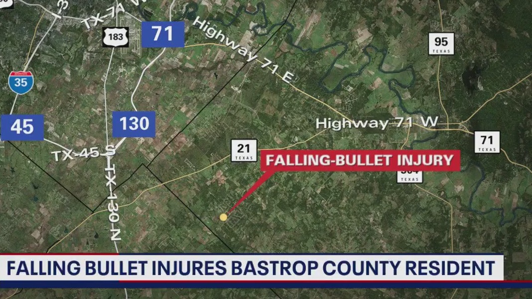 Man hit by celebratory gunfire in Bastrop Co.