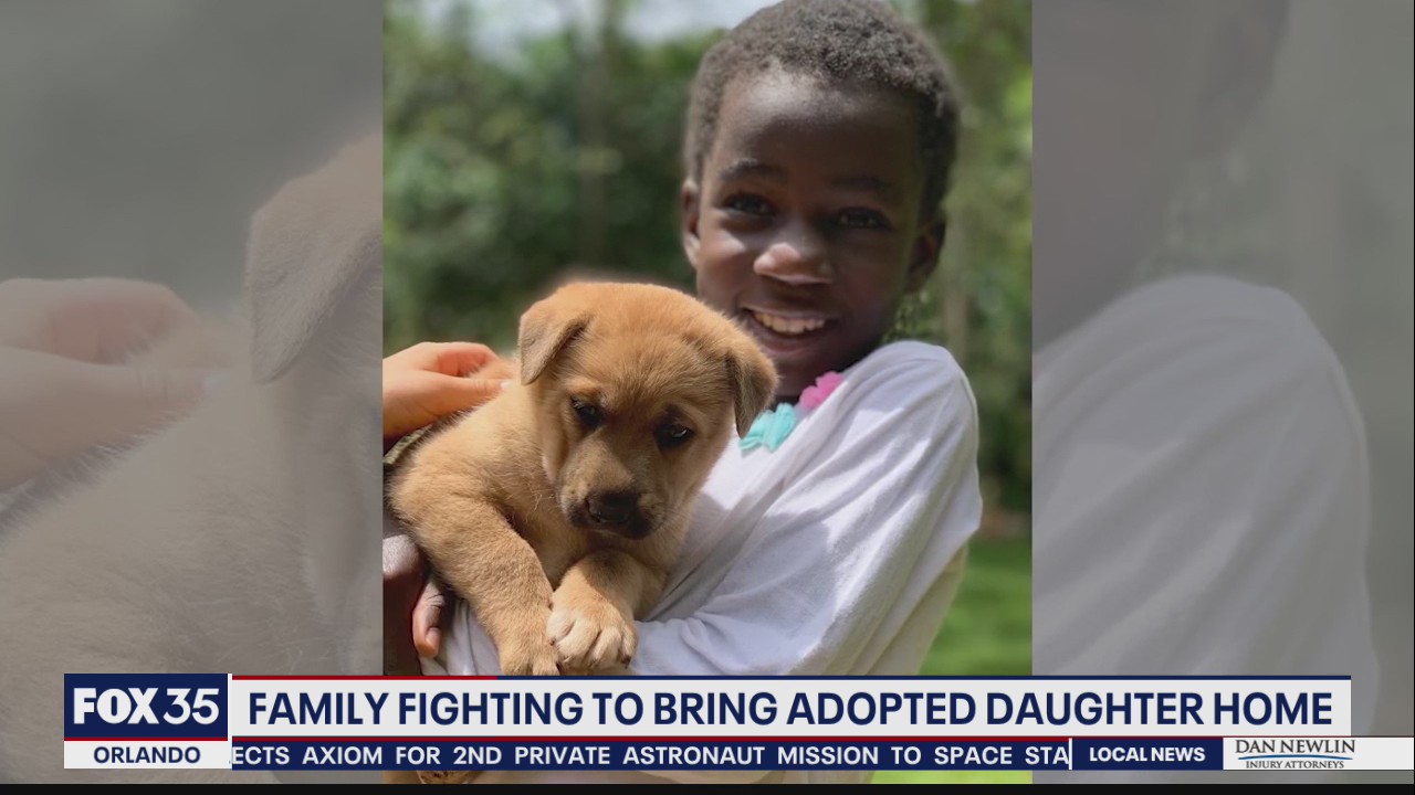 Family fighting to bring adopted daughter home