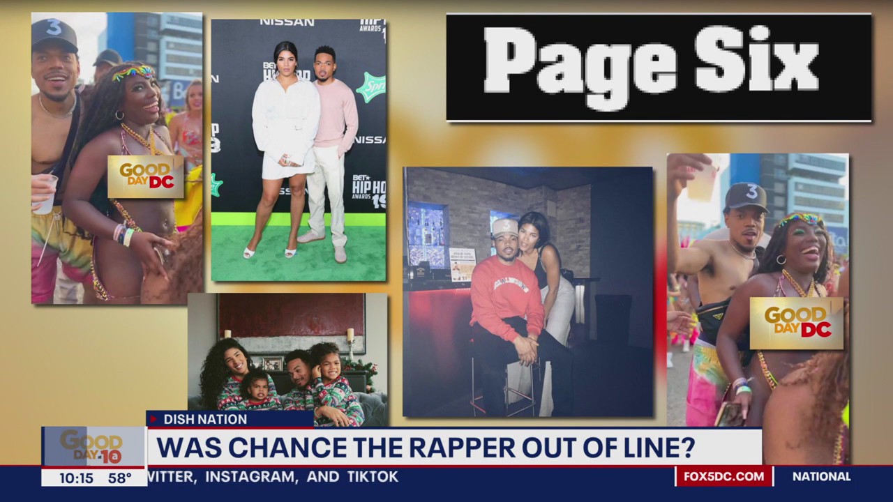 Was Chance the Rapper out of line?