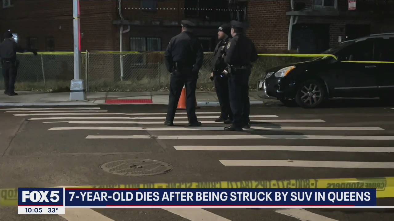 7-year-old killed by SUV in Queens