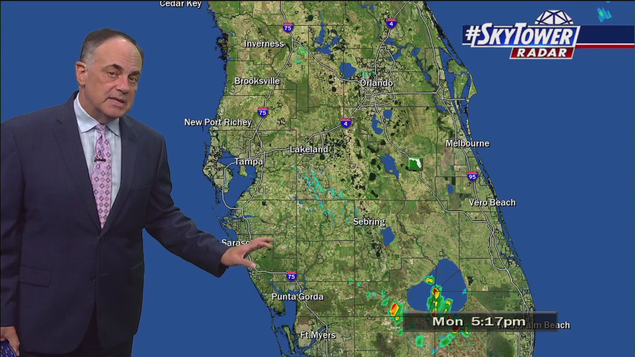 Tampa weather: Mostly clear on Monday night